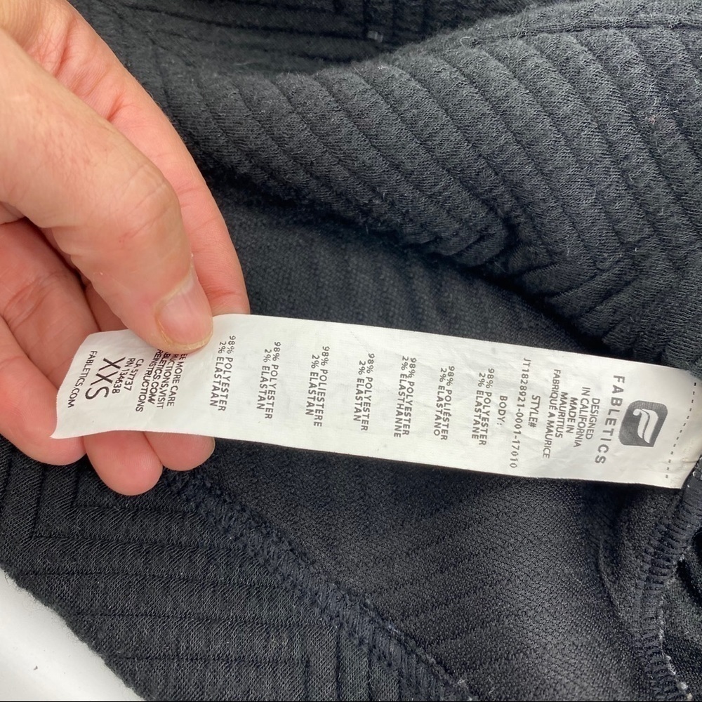 Fabletics Vanessa Quilted Oversized Open Cardigan… - image 7